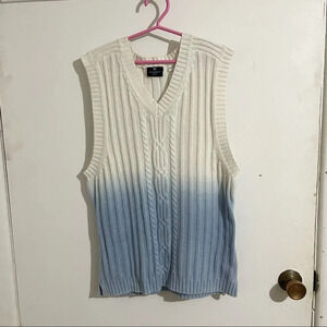 70s Women Casual V Neck  Loose Sleeveless Sweaters Knitwear Tops Vests